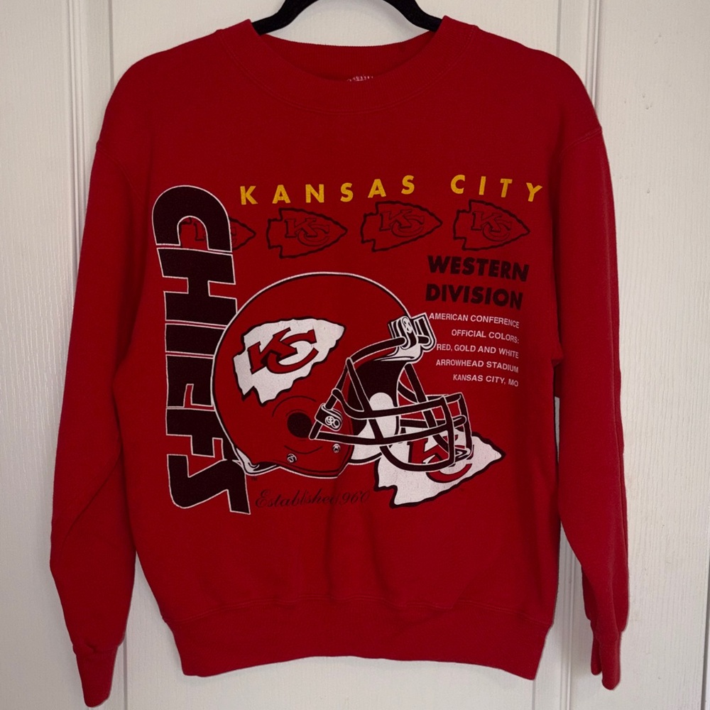 Vintage Kansas City Chiefs Crewneck Sweatshirt